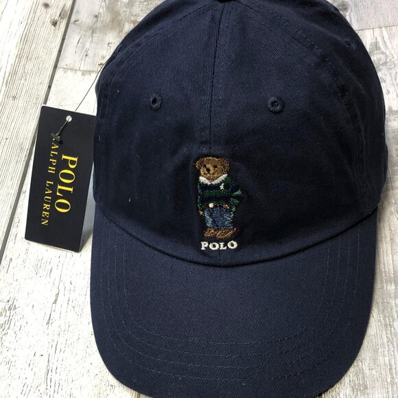 Polo Ralph Lauren Preppy Bear Cotton Chino Baseball Cap main image 3